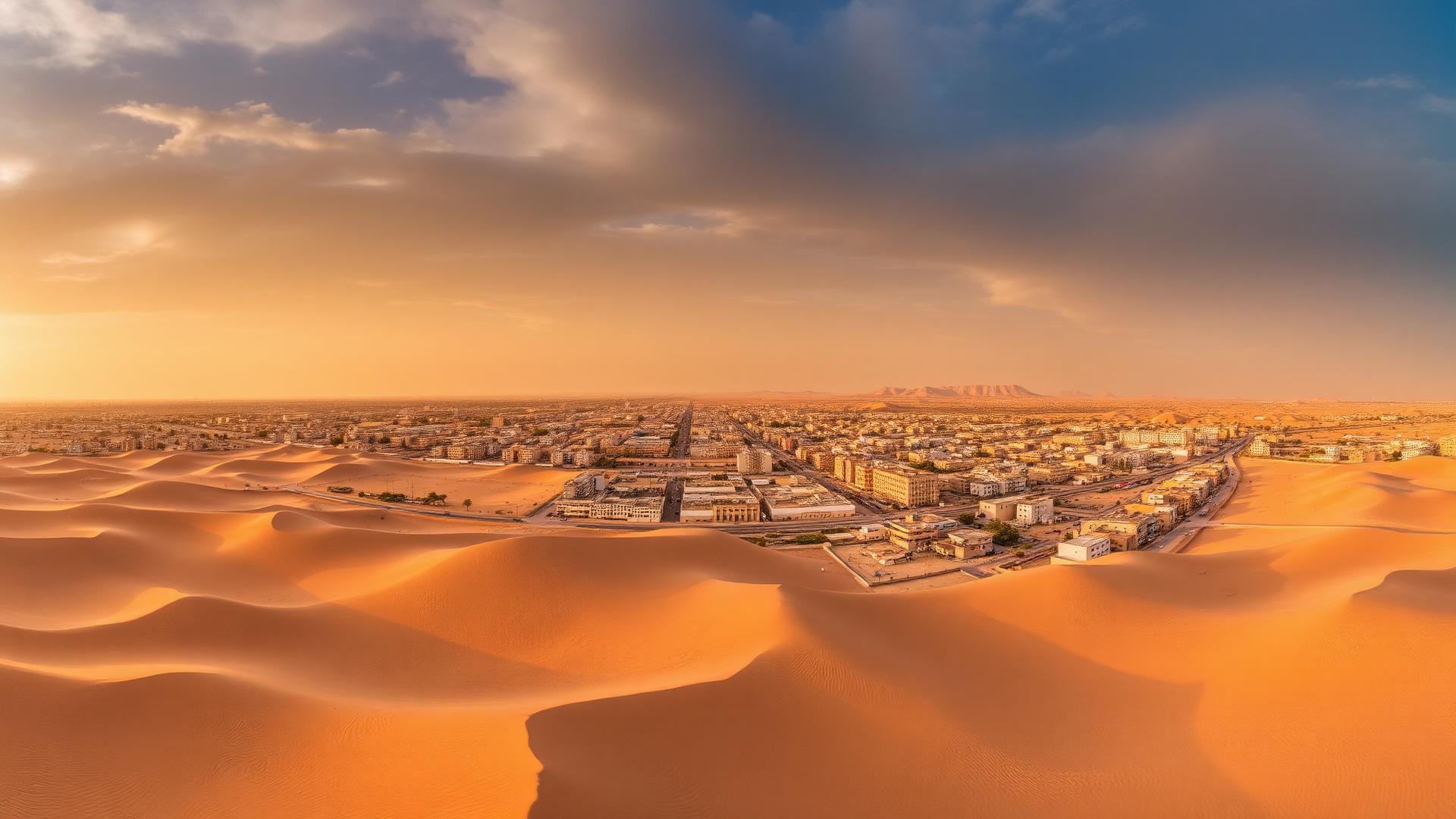 منظر عام لمدينة تندوف